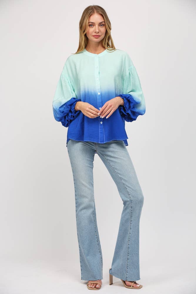 Daffodil Ombre Blouse