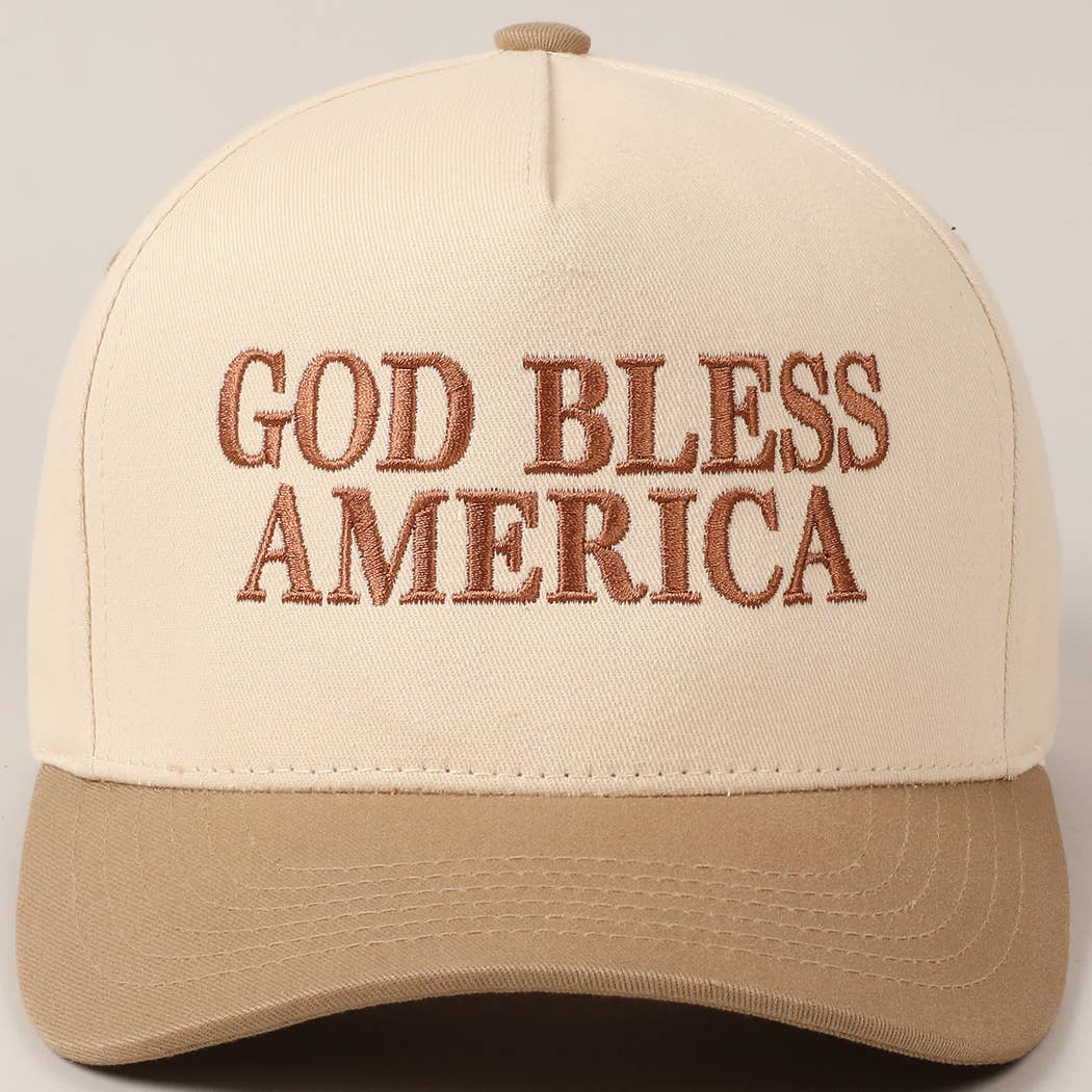 God Bless America Cap