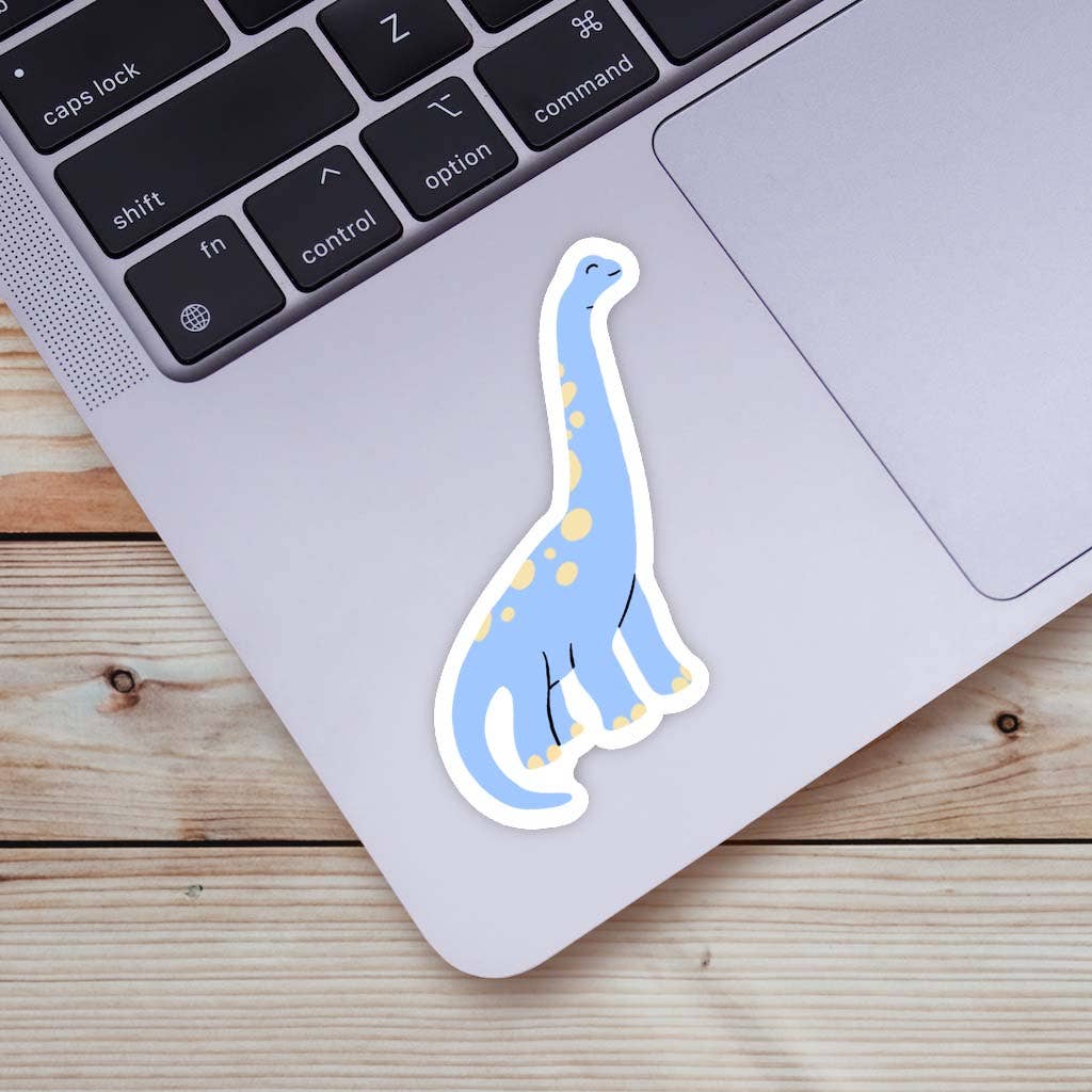 Blue Dinosaur Sticker