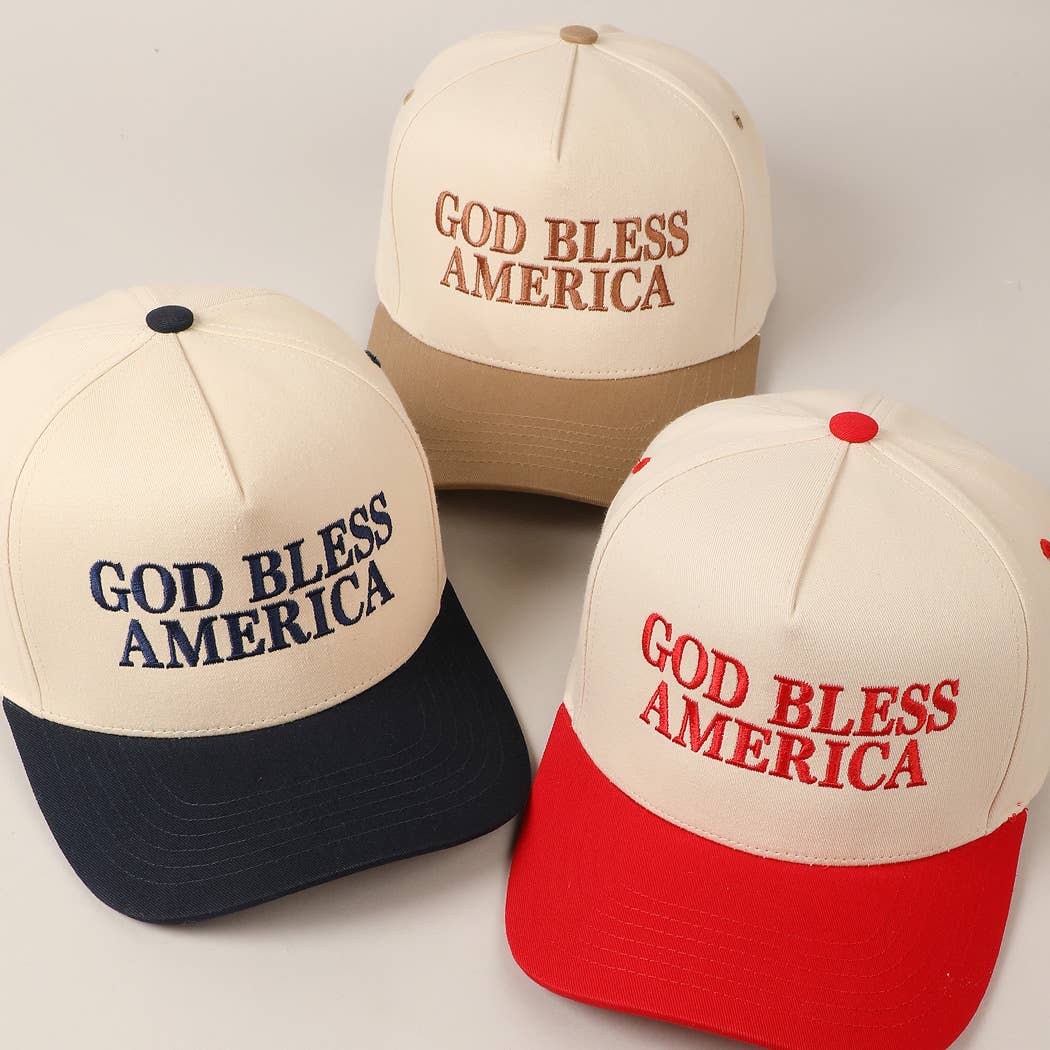 God Bless America Cap