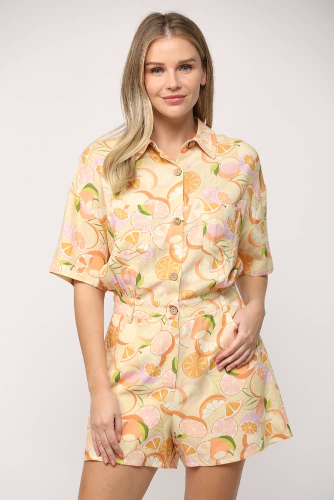 Citrus Romper