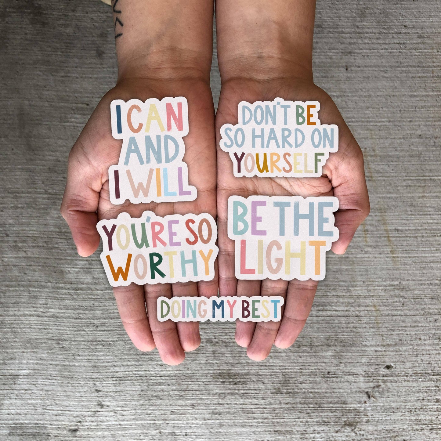Be The Light Sticker