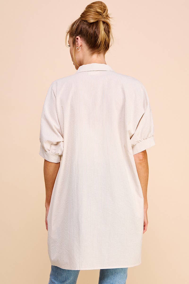 Breezy Shirt Dress