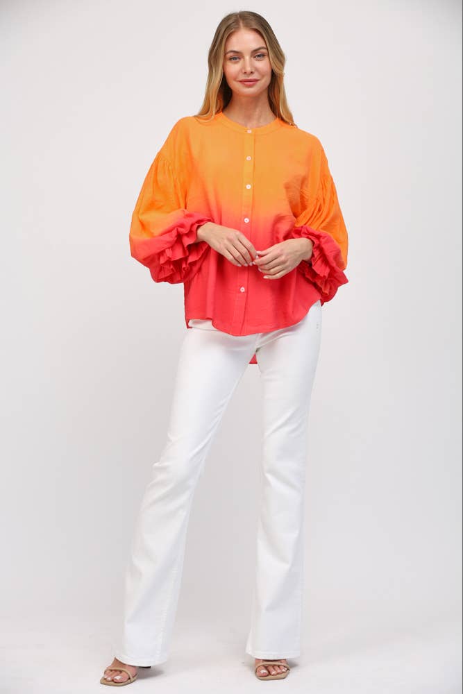 Daffodil Ombre Blouse