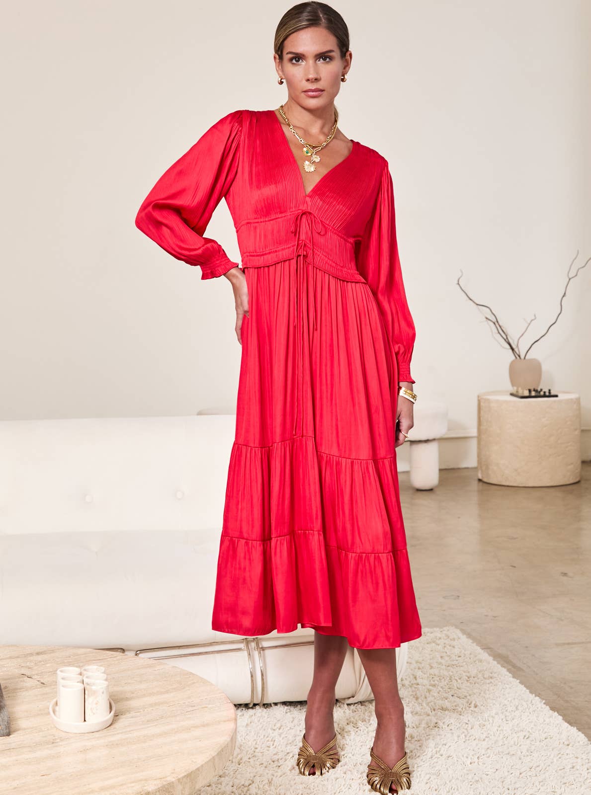 Red Quartz Dress