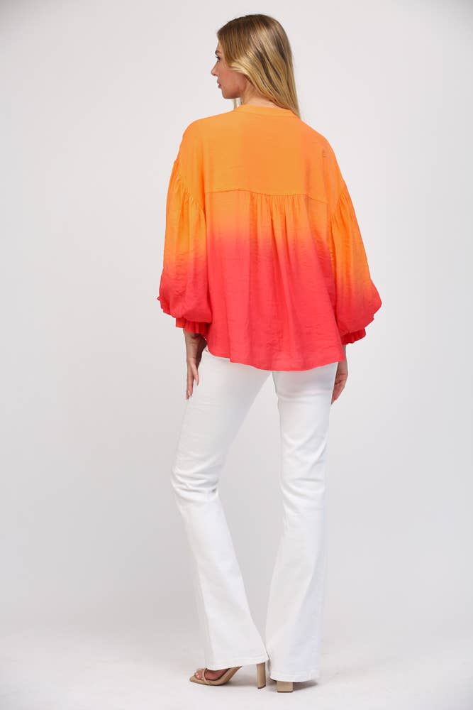 Daffodil Ombre Blouse