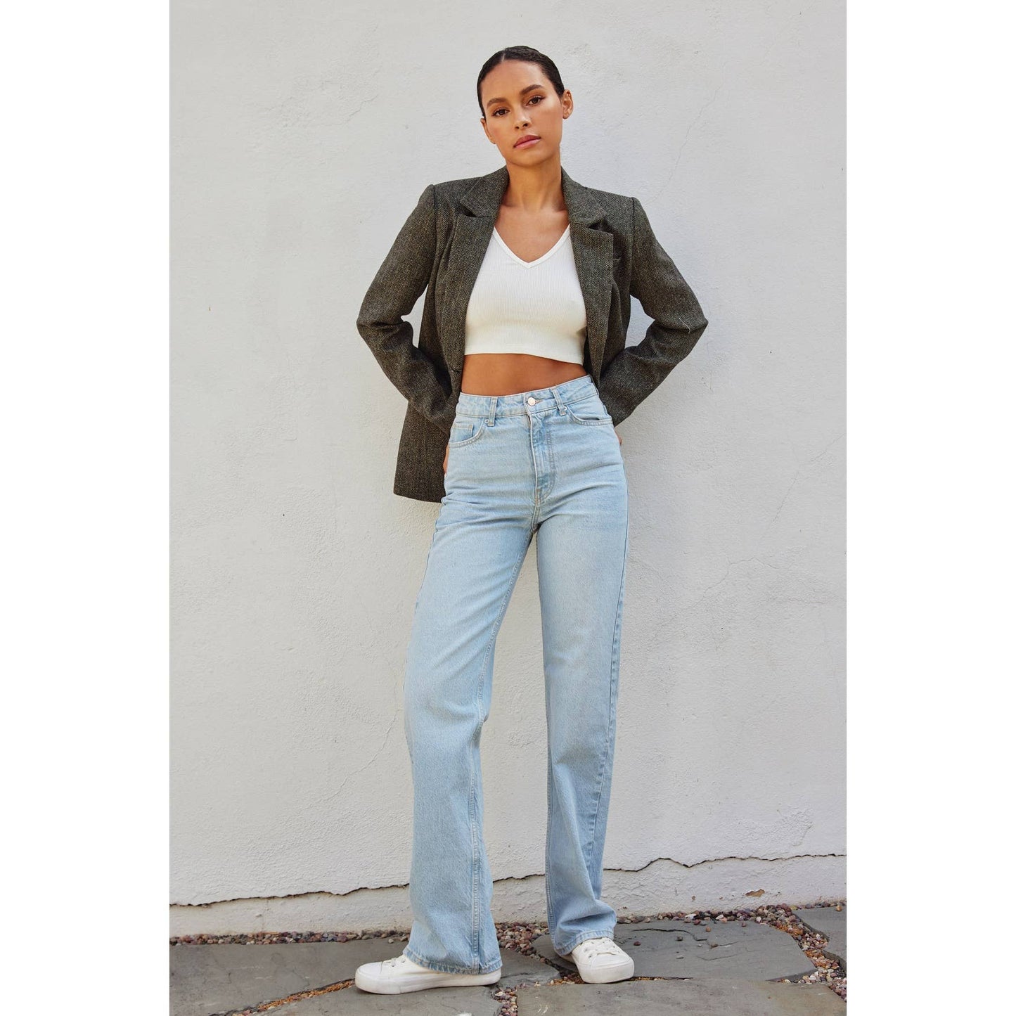 Herringbone Blazer