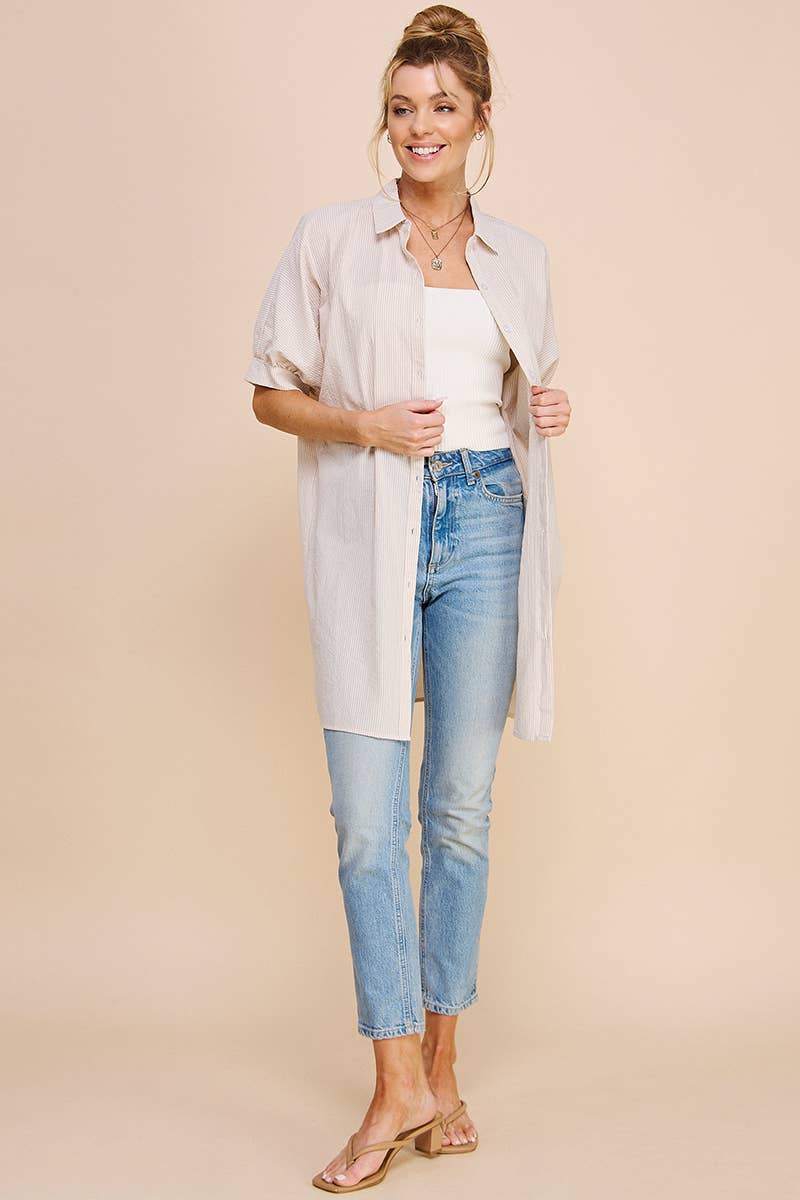 Breezy Shirt Dress