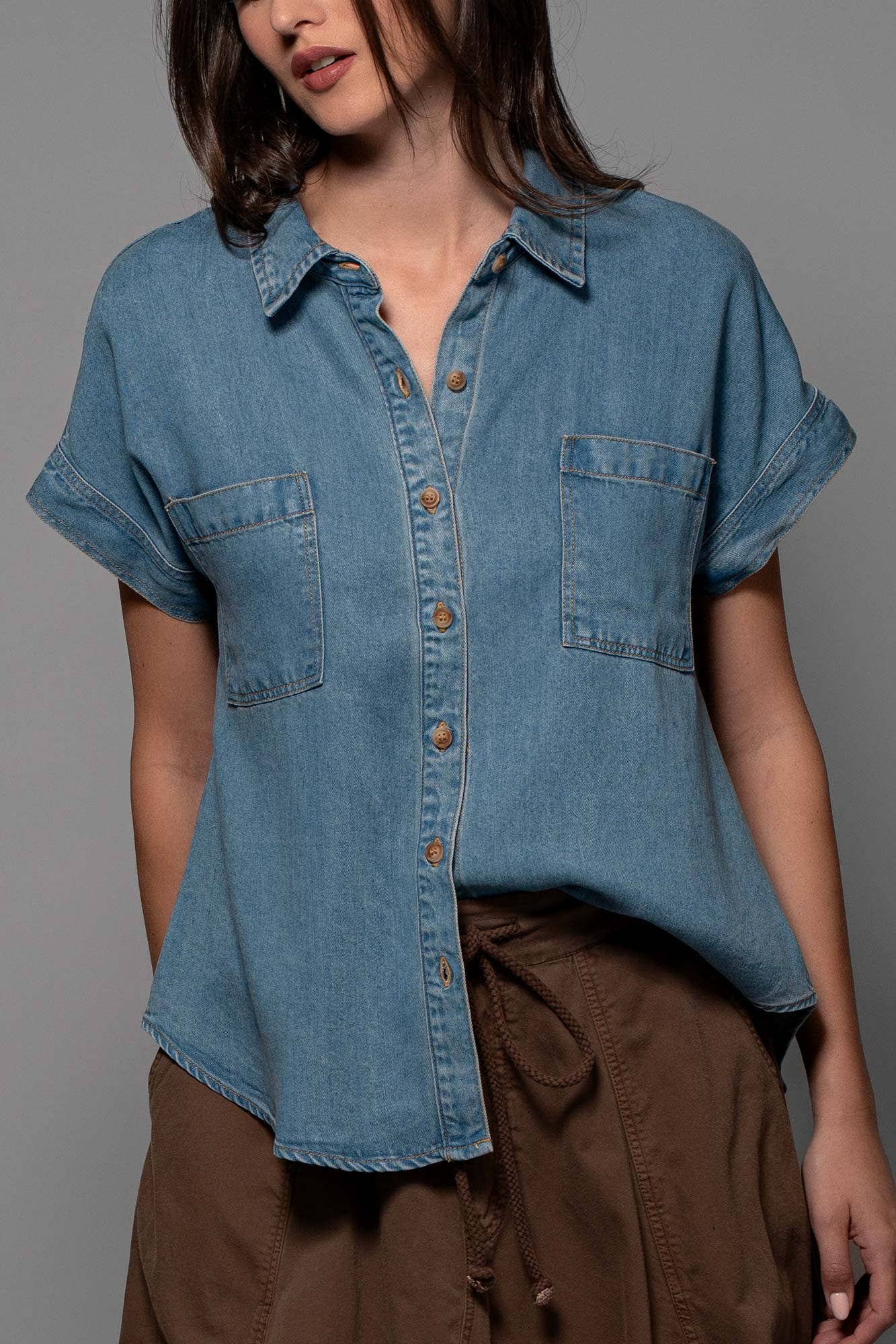 Iris Denim Shirt