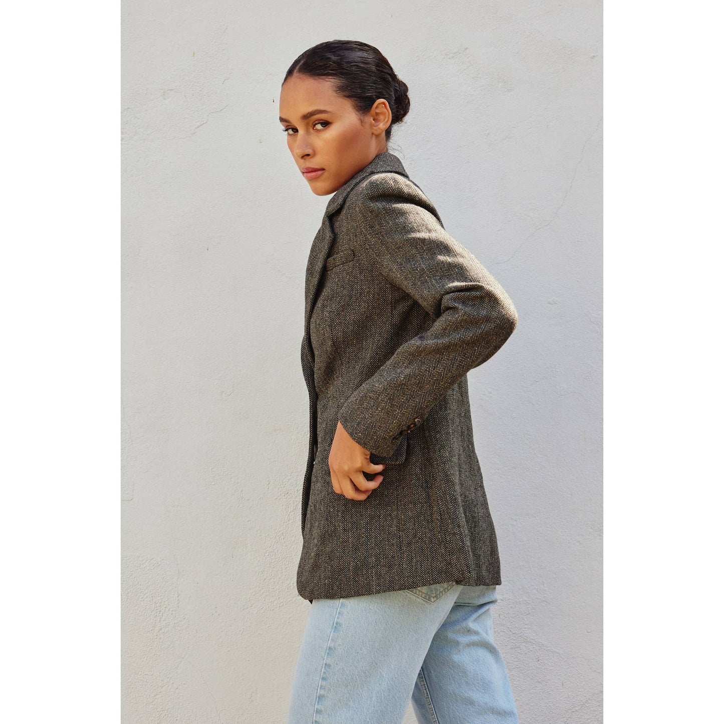 Herringbone Blazer