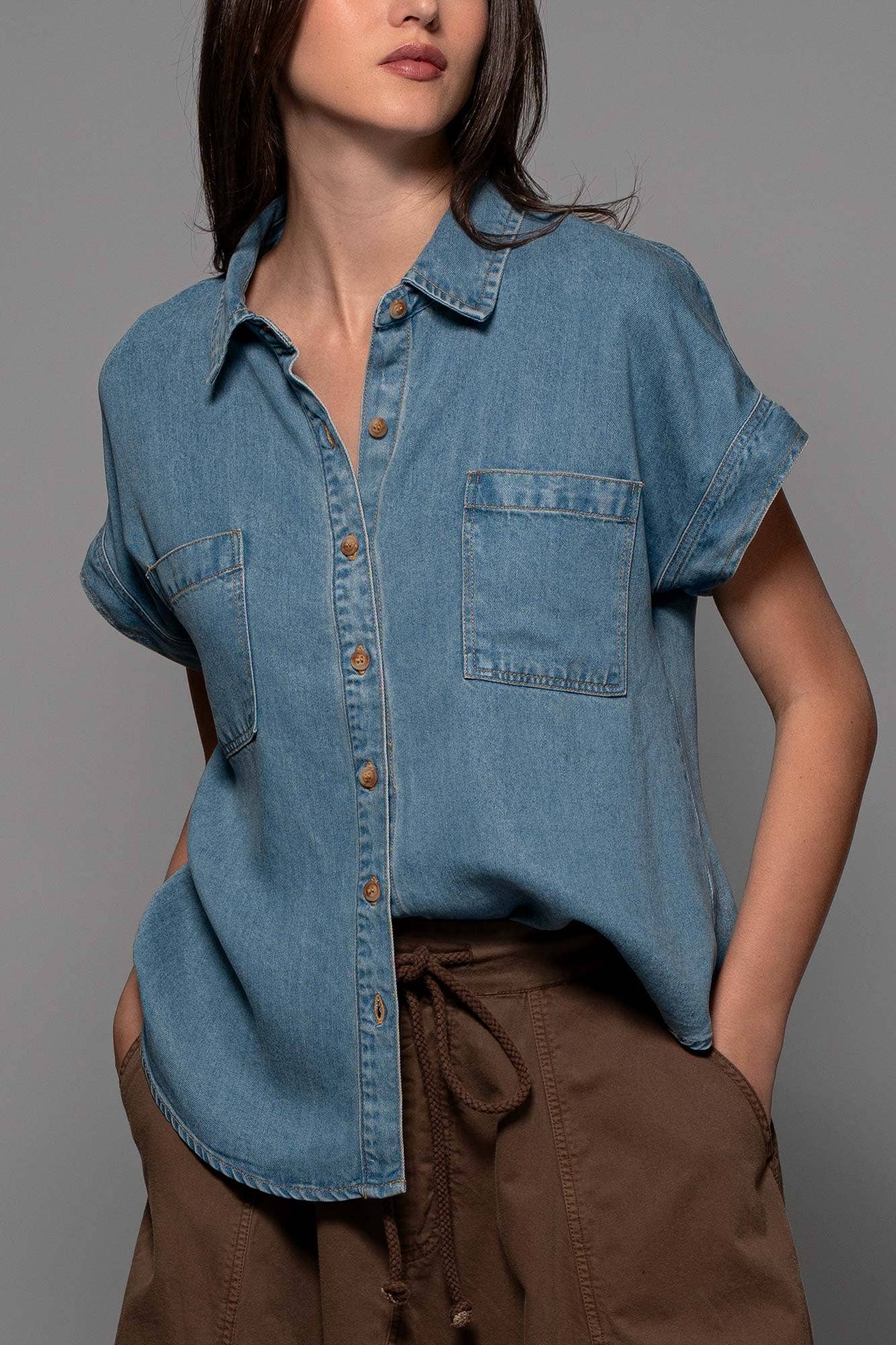 Iris Denim Shirt