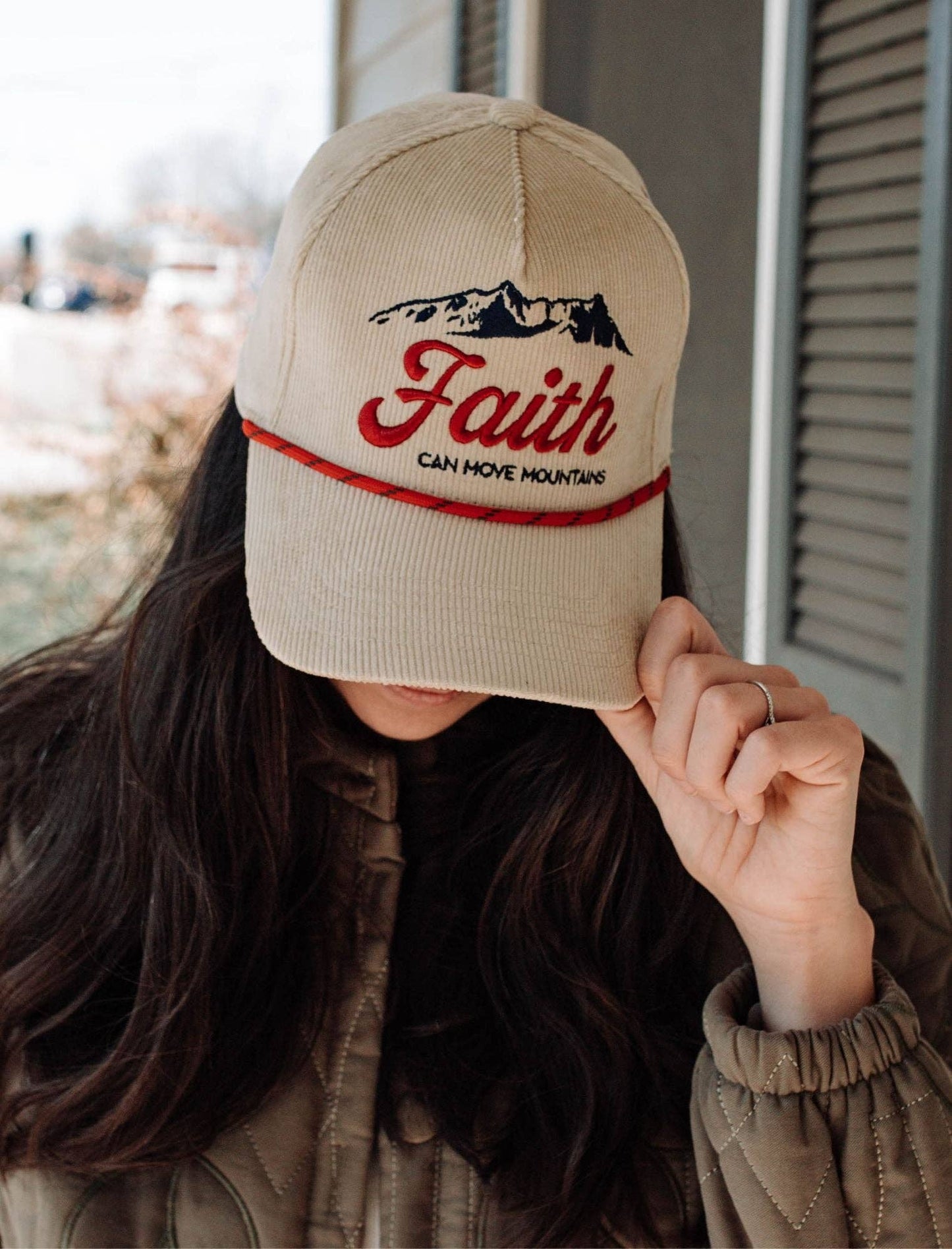 "Faith Can Move Mountains" Cap