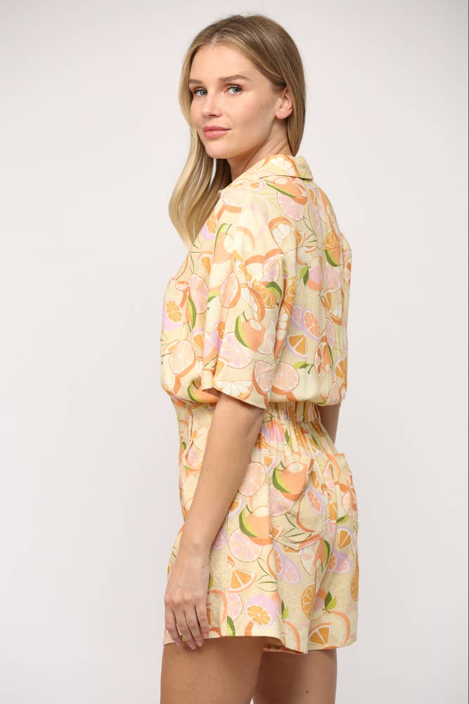 Citrus Romper