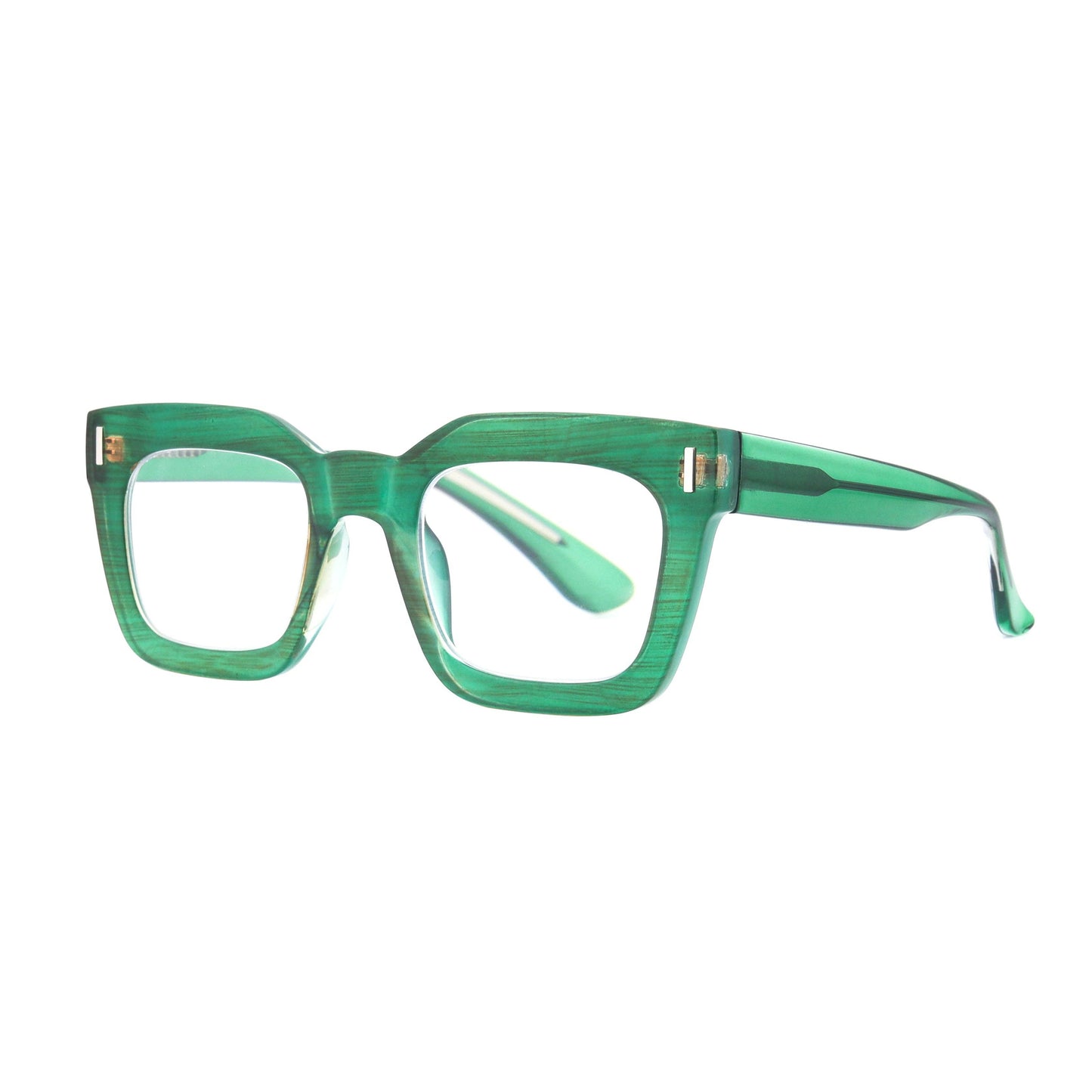 Green and Brown Stripes Readers