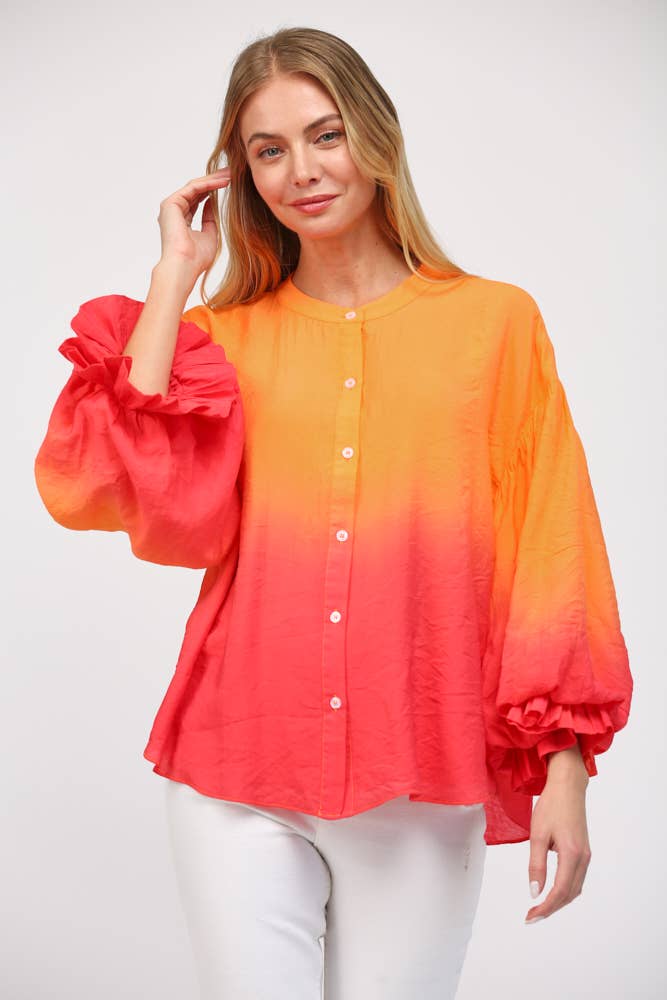 Daffodil Ombre Blouse