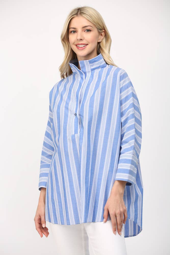 Hydrangea Tunic Blouse