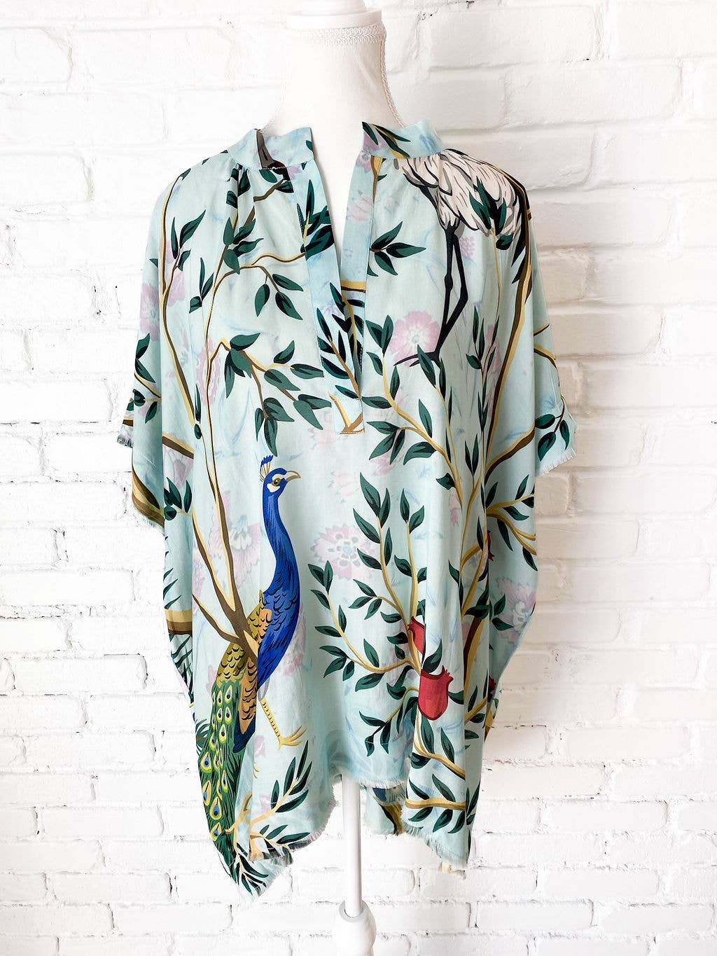 Peacock Paradise Tunic