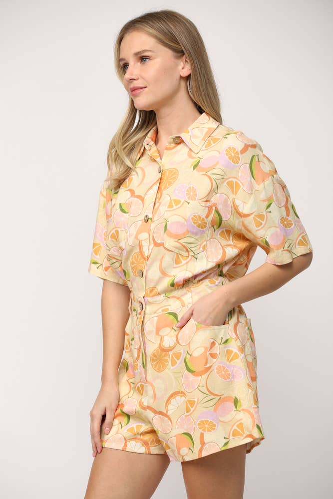 Citrus Romper
