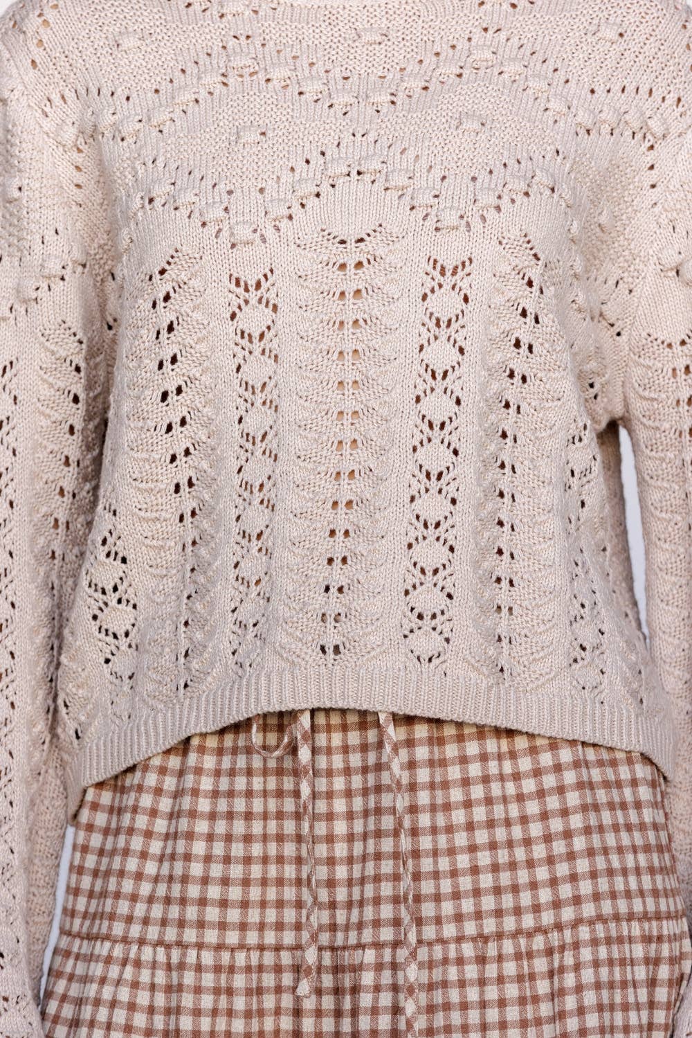 Honeycomb Sweater