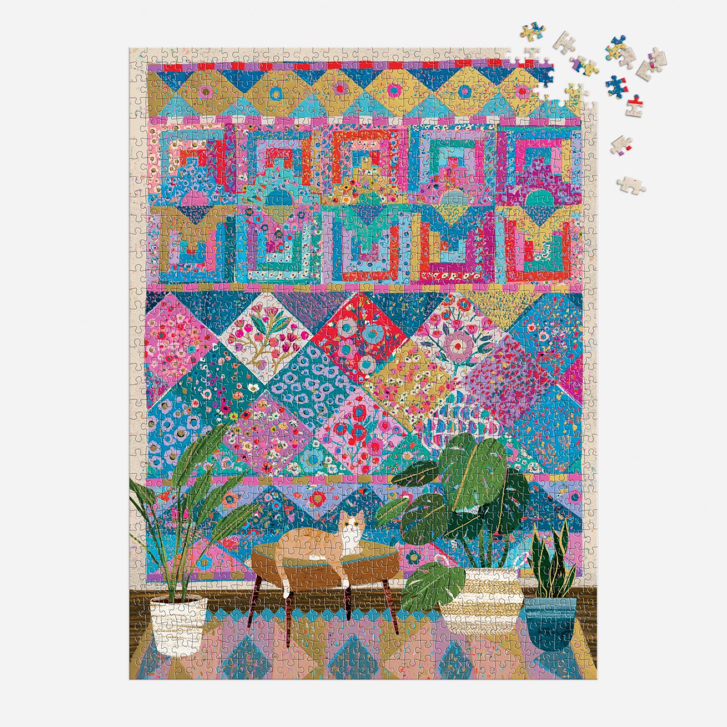 Quilter's Corner Foil Puzzle