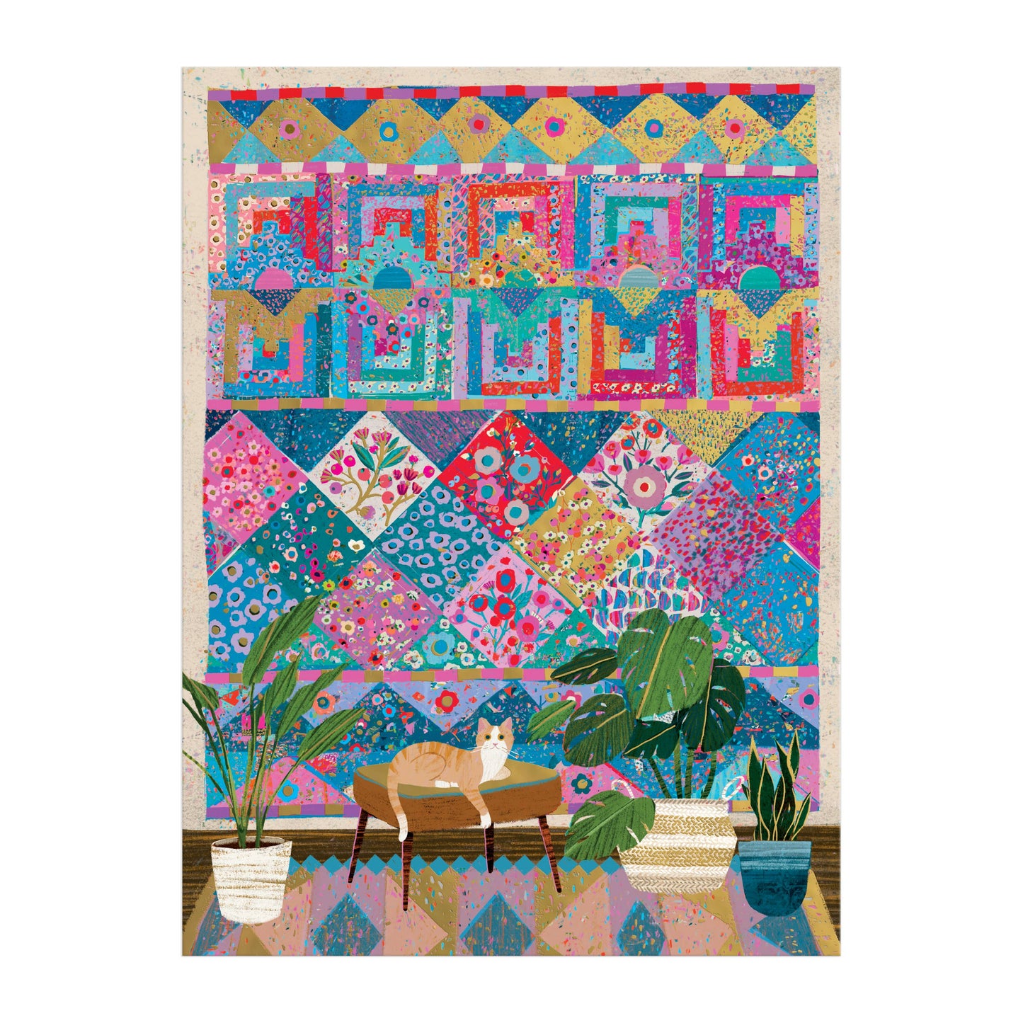 Quilter's Corner Foil Puzzle