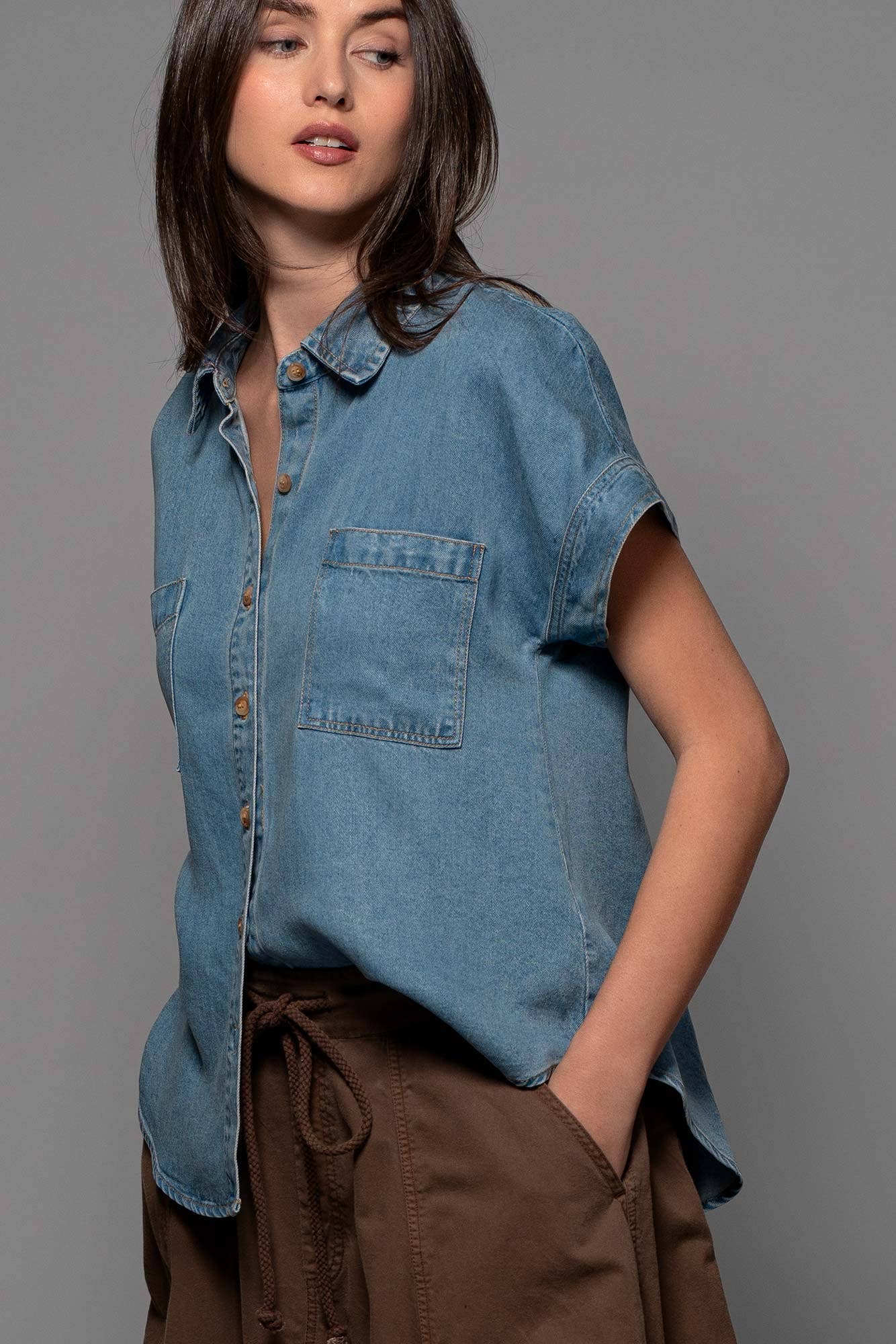 Iris Denim Shirt