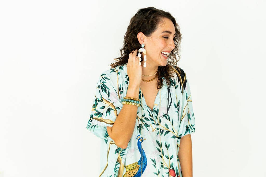 Peacock Paradise Tunic