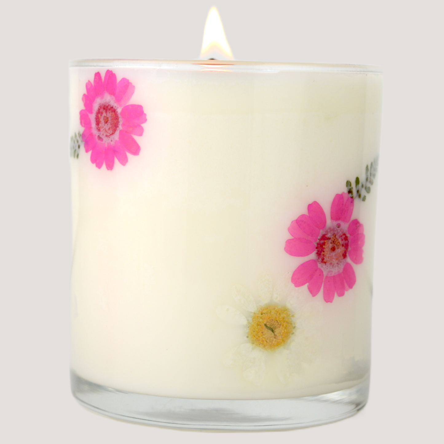 In Lieu of Flowers: Sympathy Floral Candle