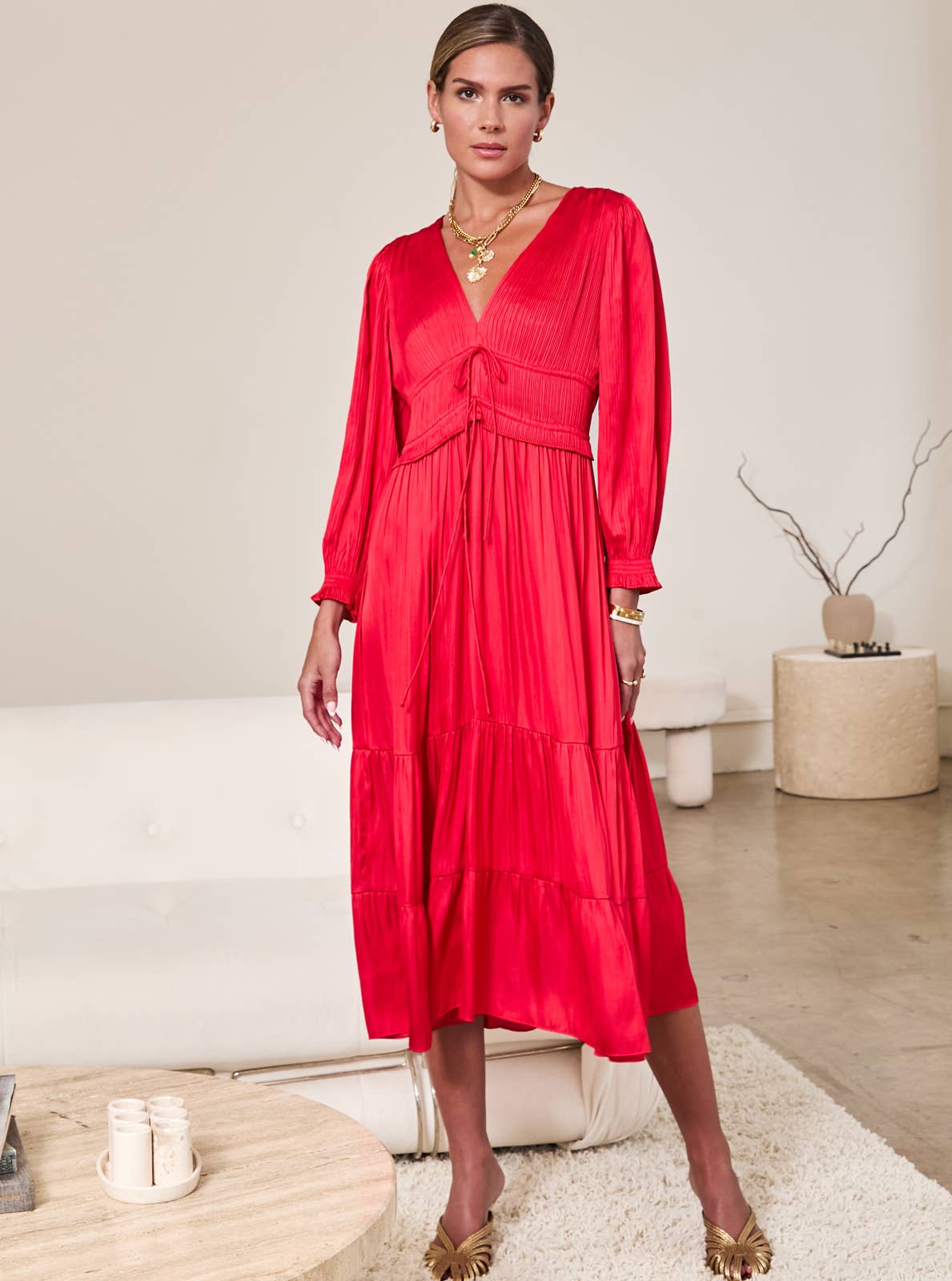 Red Quartz Dress
