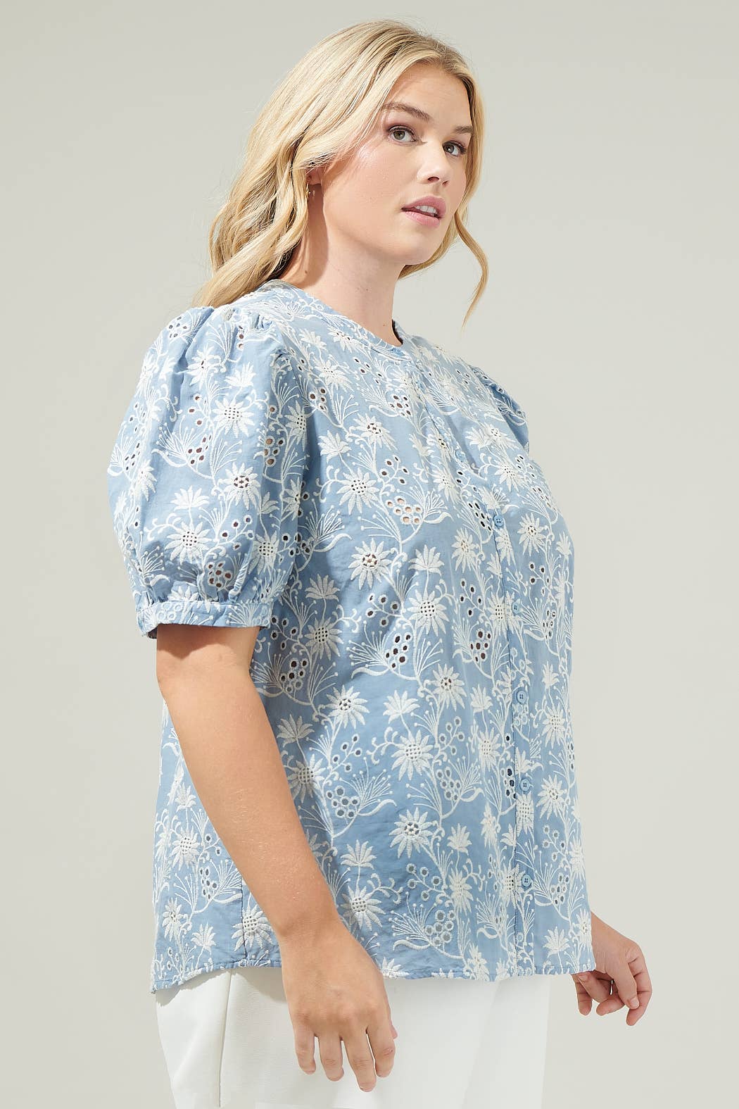 Moonflower Blouse - Curve