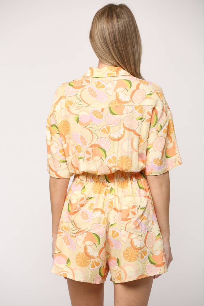 Citrus Romper