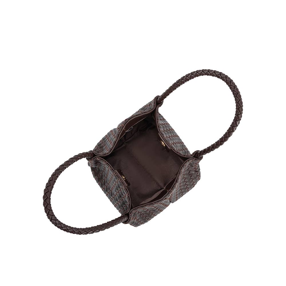 Dark Roast Top Handle Bag