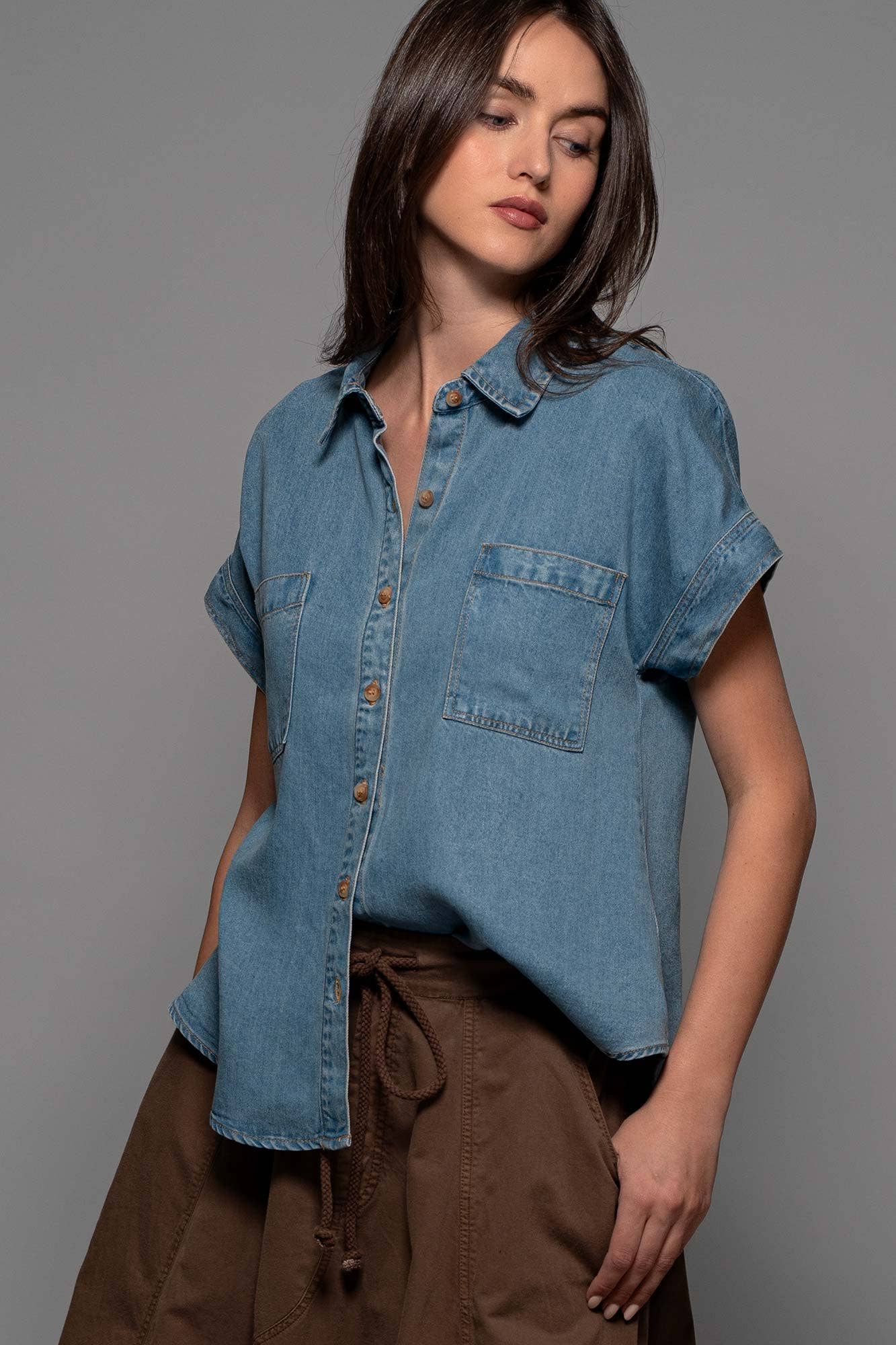 Iris Denim Shirt