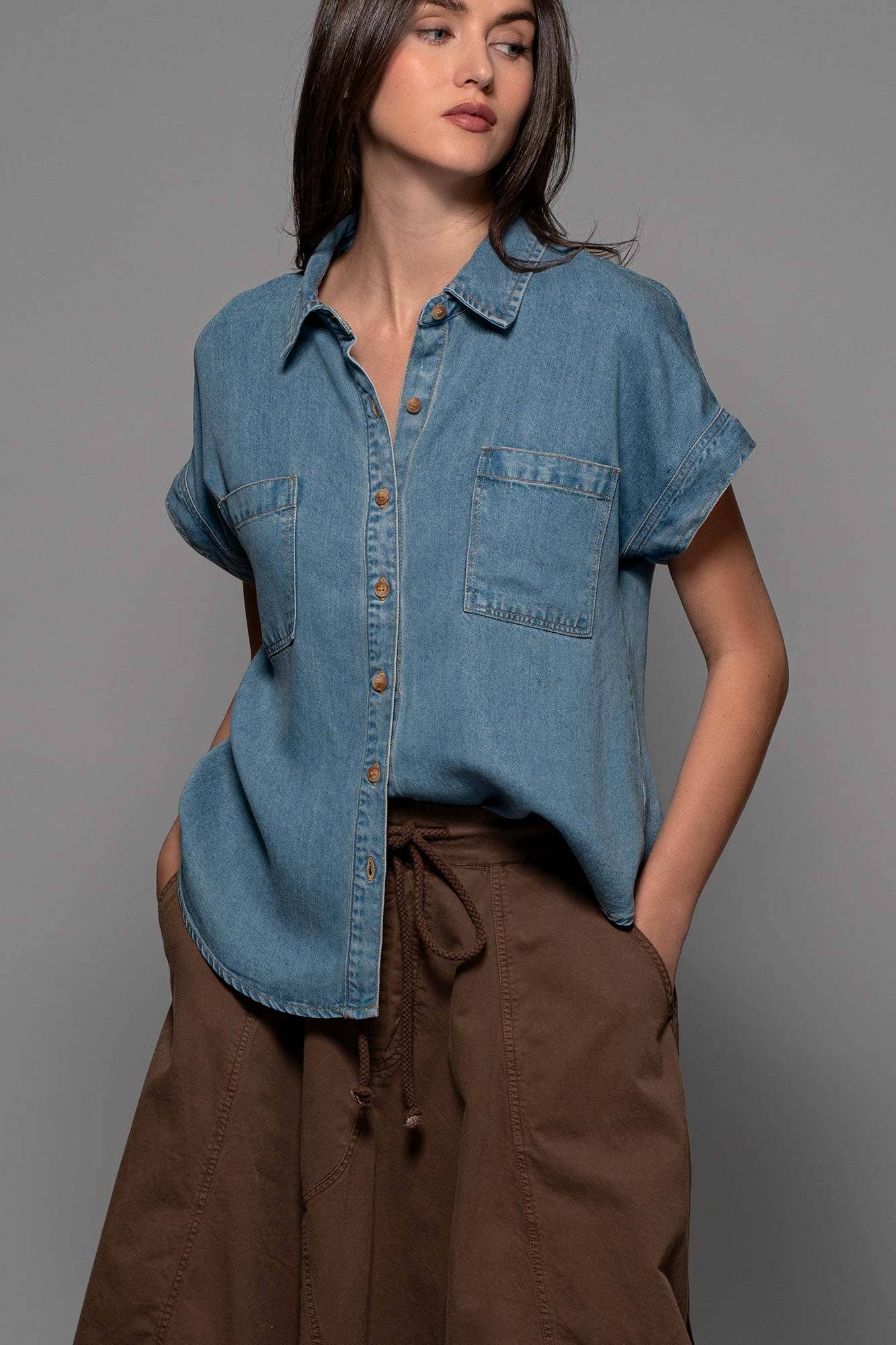 Iris Denim Shirt