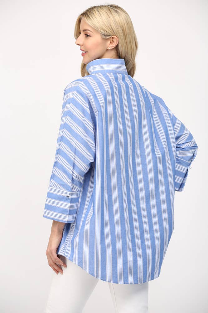 Hydrangea Tunic Blouse