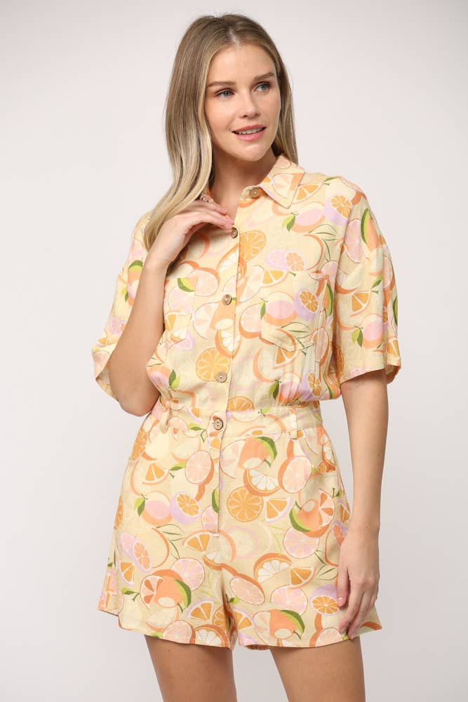 Citrus Romper