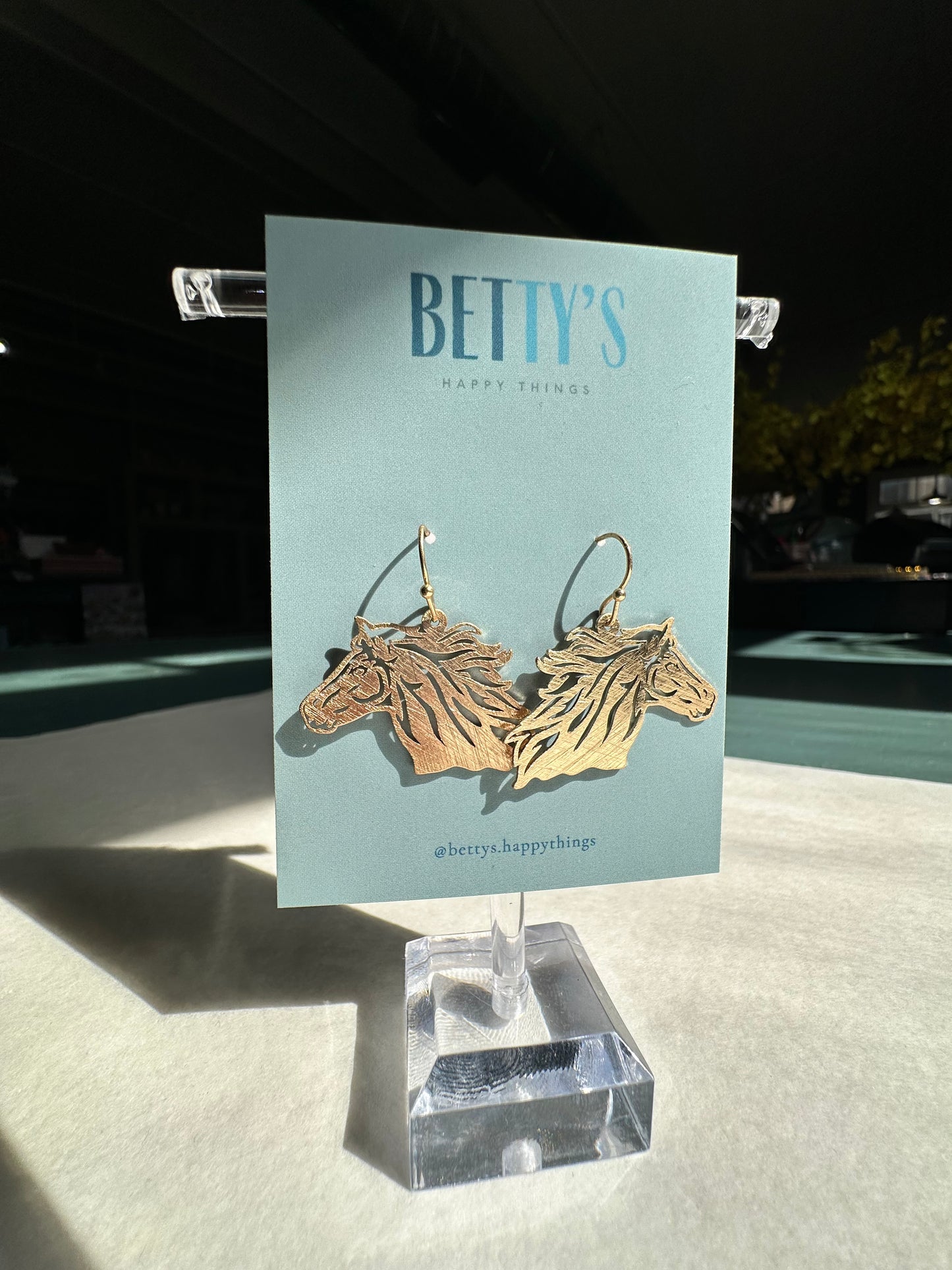 Mustang Earrings