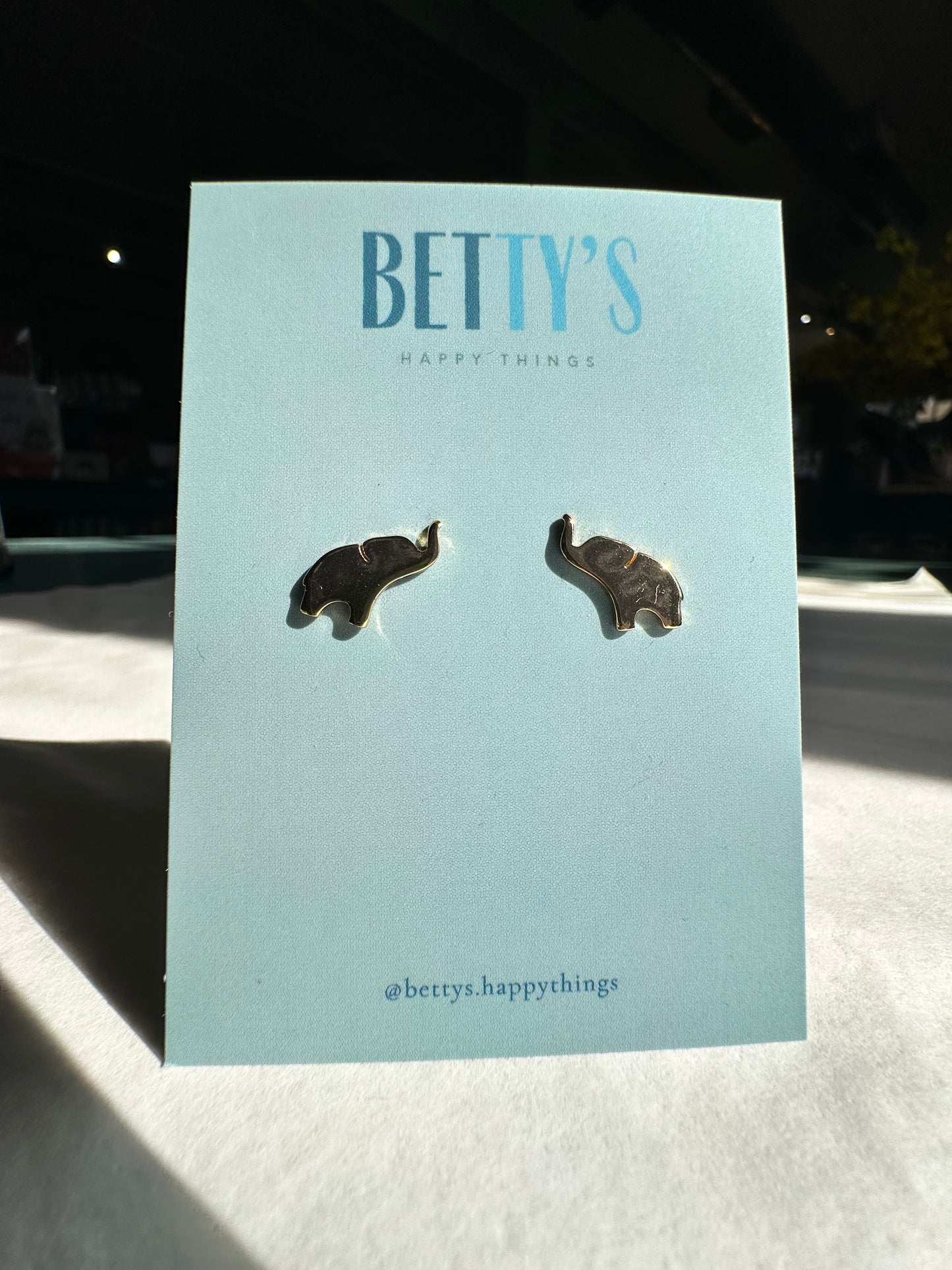 Elephant Earrings