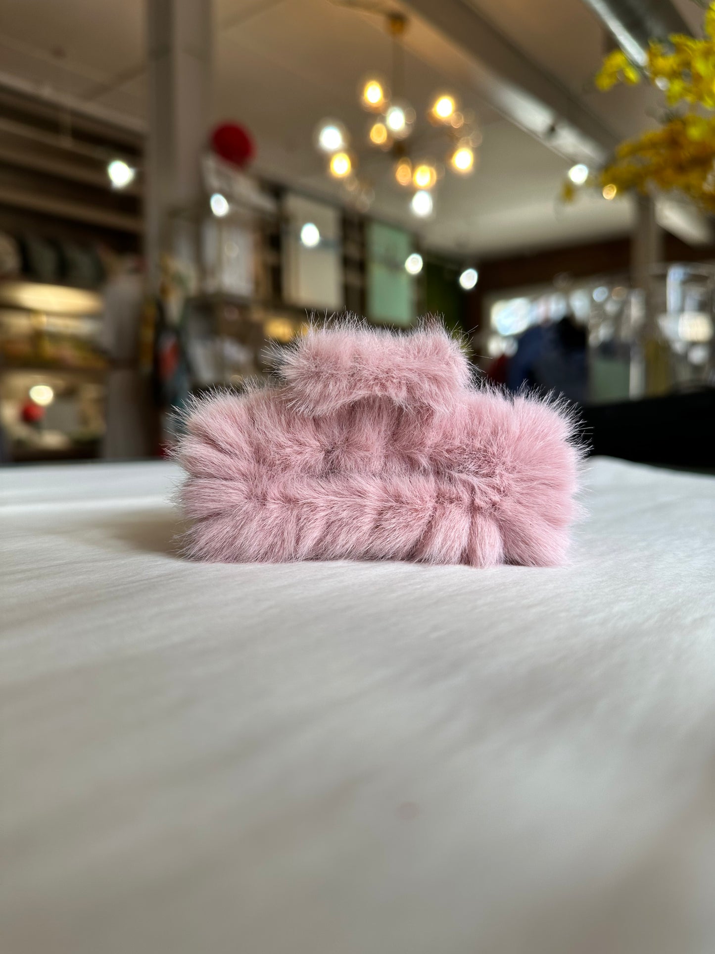 Fuzzy Fluffy Hair Clip