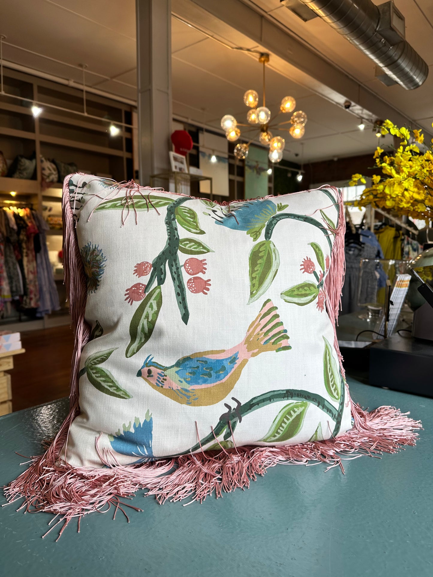 Birdsong Botanica Pillow