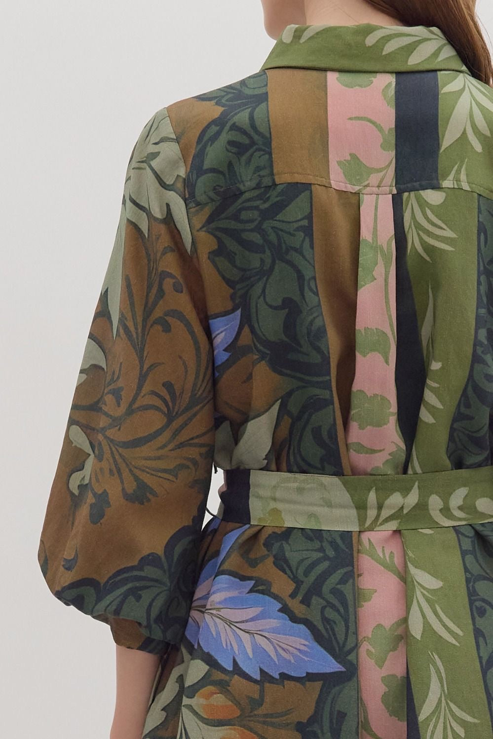 Olive Bloom Dress