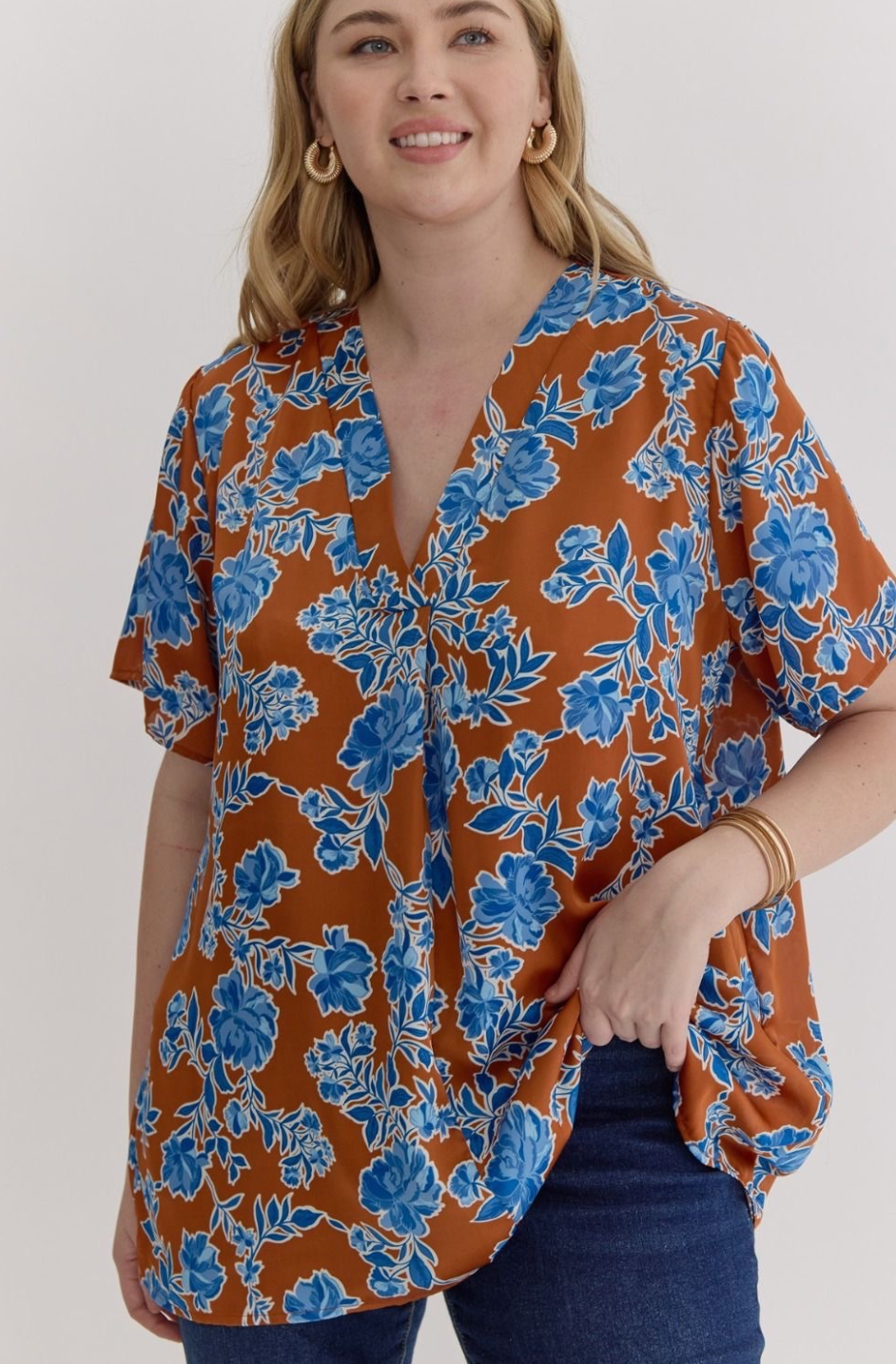Calendula Blouse - Curve