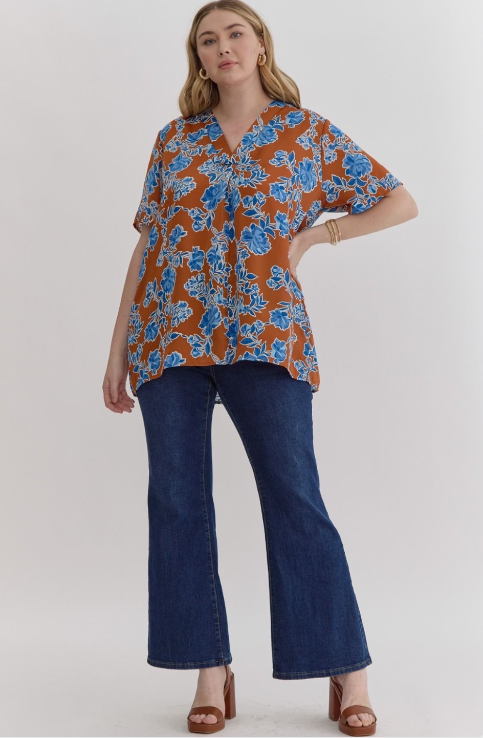 Calendula Blouse - Curve
