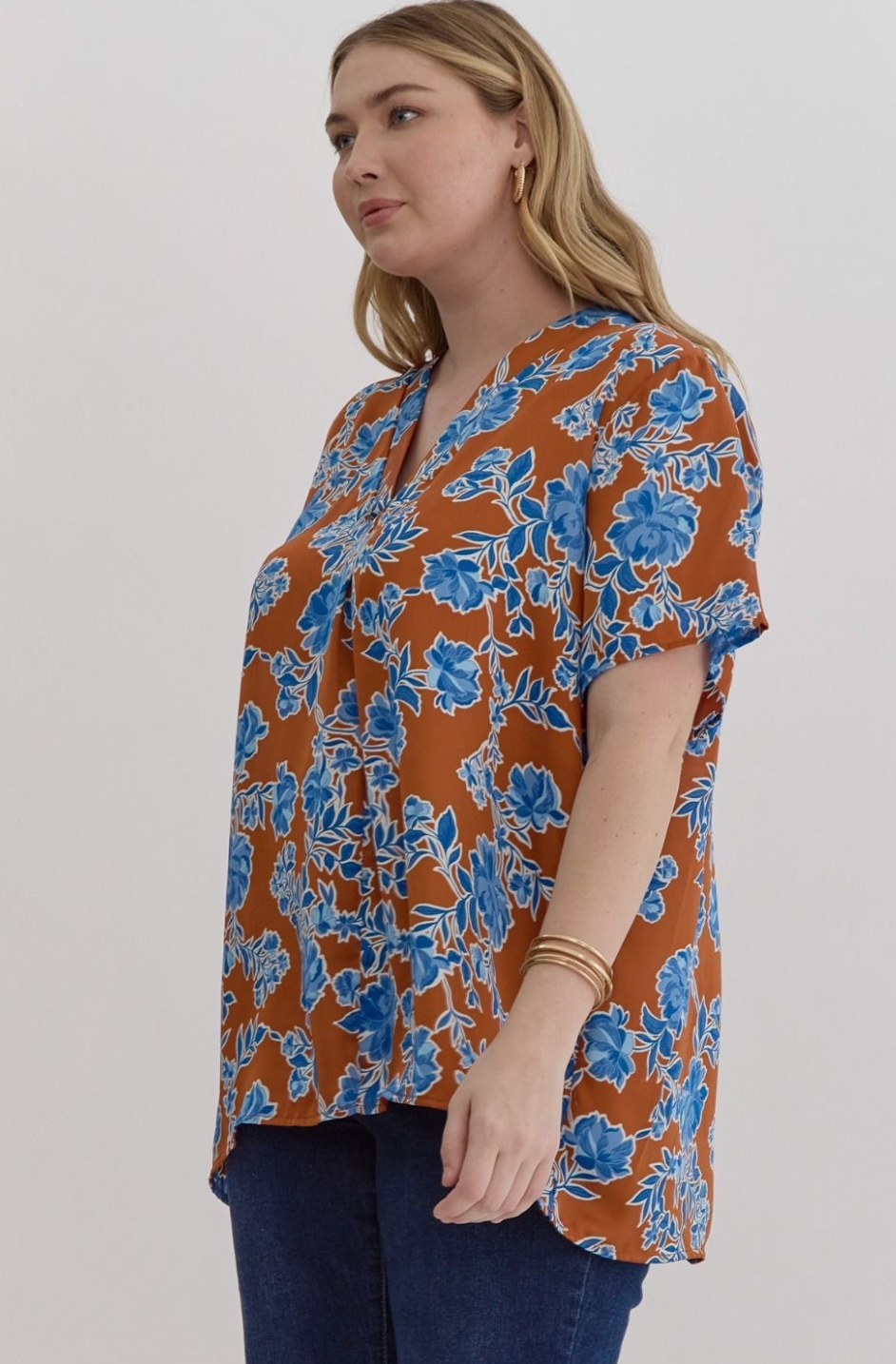 Calendula Blouse - Curve