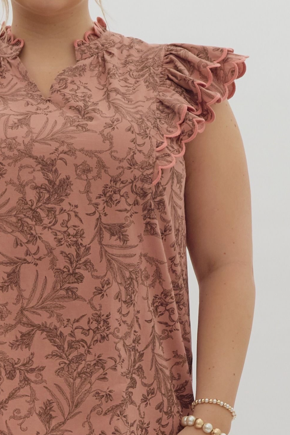 Rose Campion Blouse - Curve