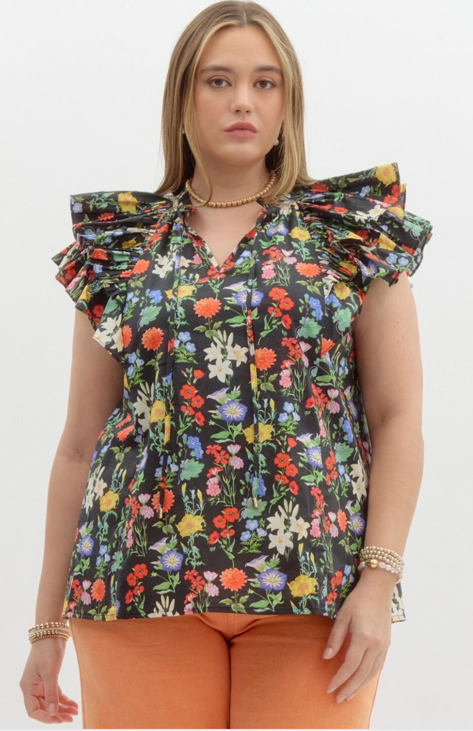 Garden Blouse - Curve