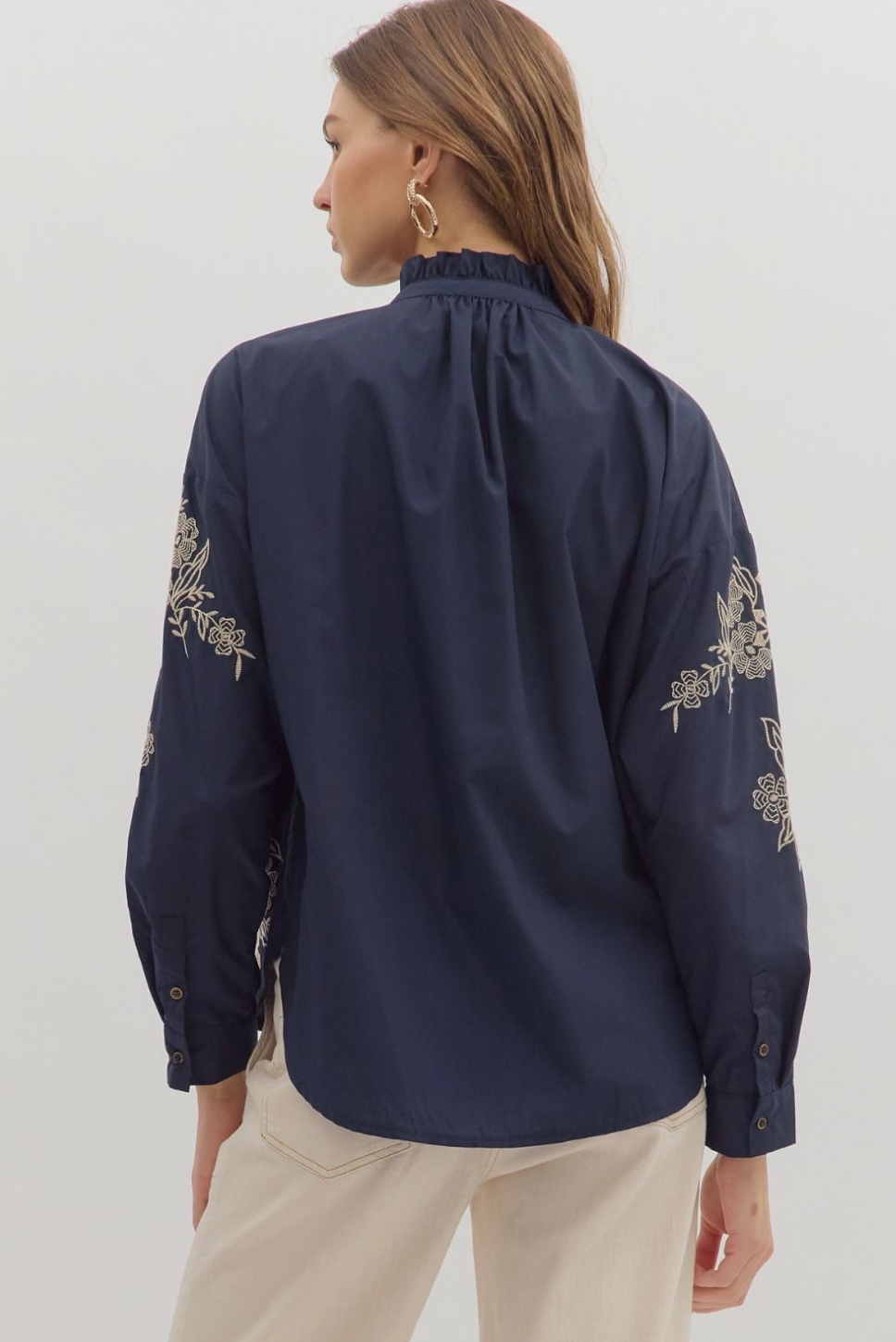 Delphinium Blouse