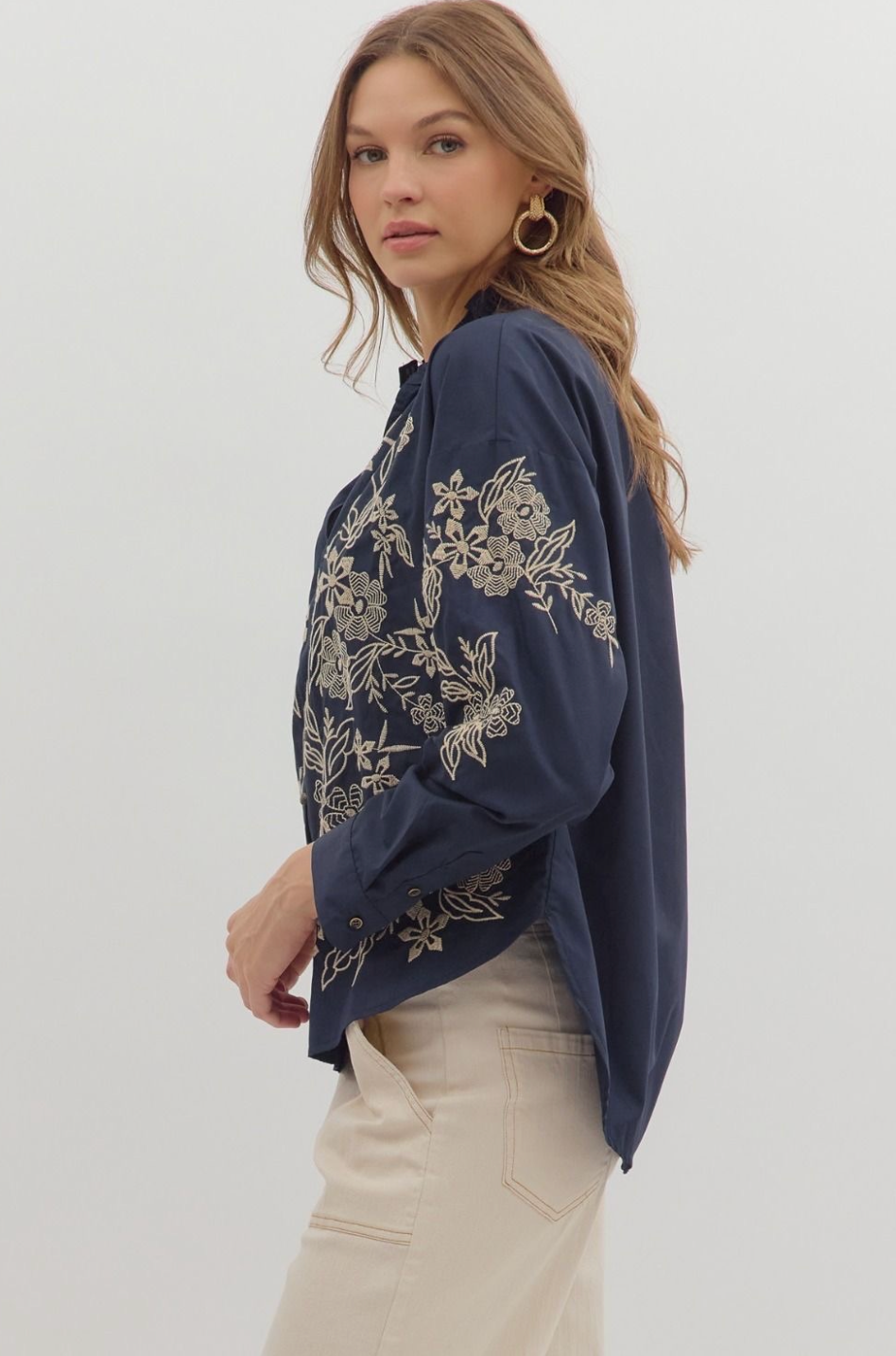 Delphinium Blouse