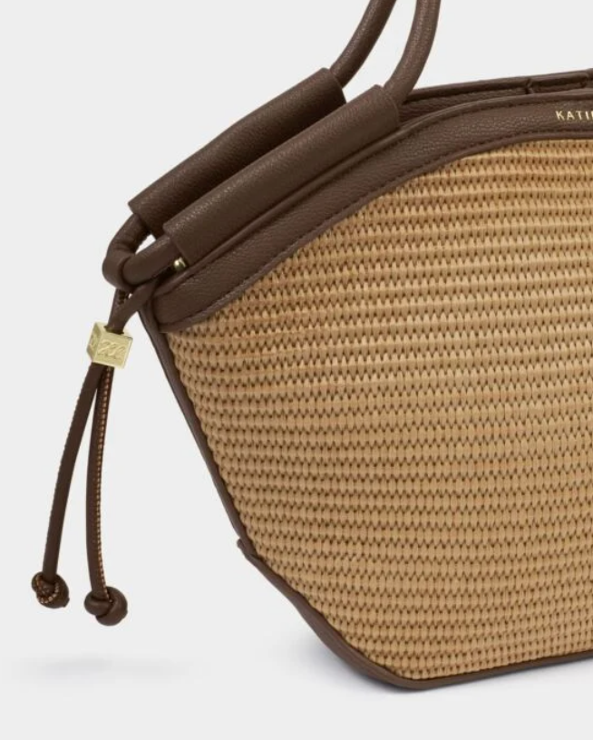 Florence Mini Tote Bag in Bitter Chocolate