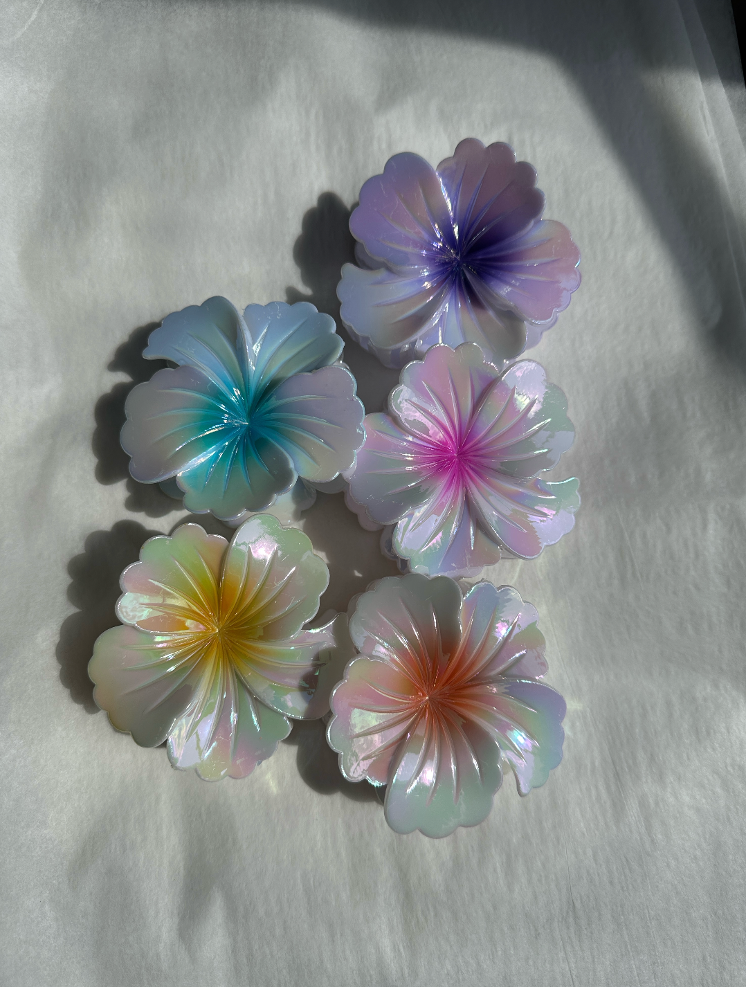 Hibiscus Hair Clips